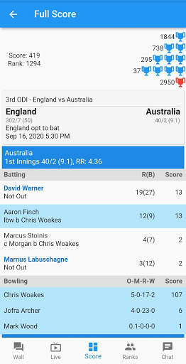 Fantasy Cricket screenshot 5