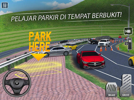 Tempat Letak Kereta Profesor: Simulator 3D Sekolah screenshot 11
