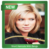 Short Haircuts With Bangs icon