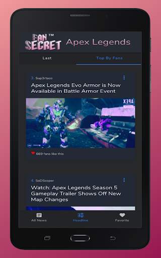 FanSecret™: Apex Legends Battle Royale screenshot 7