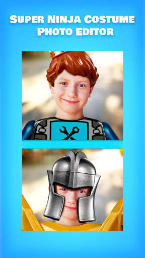 Super Ninja Costume - Construction Toys Camera screenshot 4