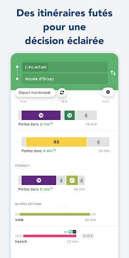 Transit: Horaires bus et métro screenshot 4