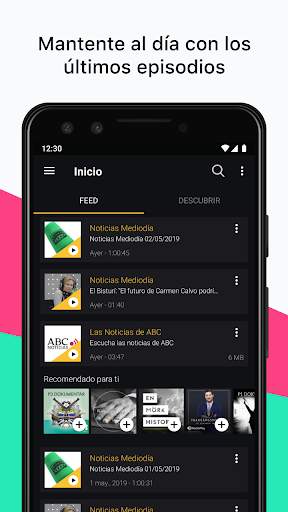 Acast - Podcast Player screenshot 1