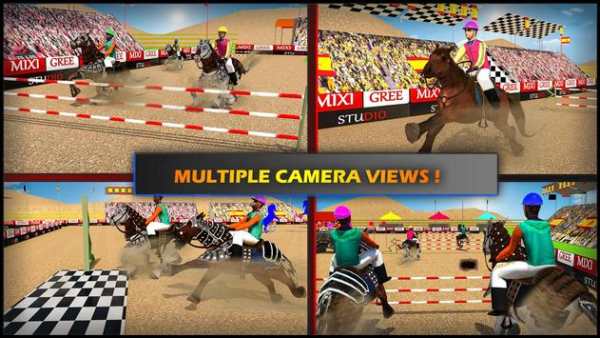 Horse Riding Jumping Derby Racing:Simulator 3D screenshot 5