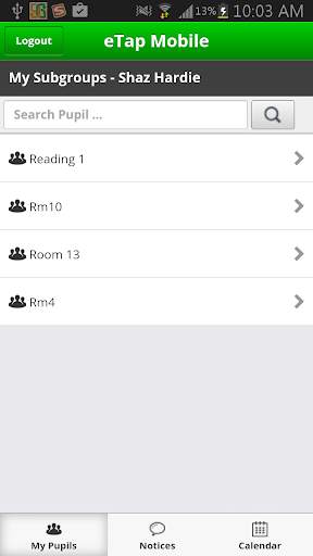 eTAP Mobile | Teachers screenshot 2