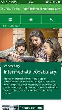 ENGLISH VOCABULARY(ONLINE)BRITISH COUNCIL screenshot 2