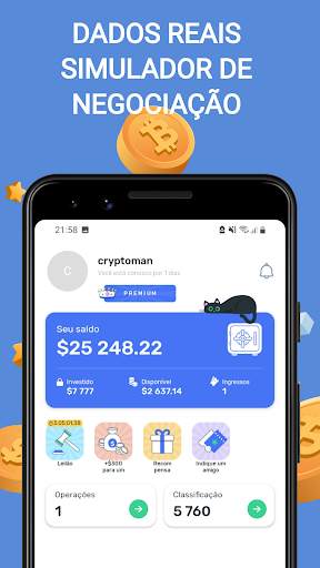 Cryptomania Simulador screenshot 1