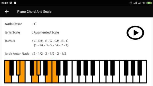 Piano Chord and Scale Library screenshot 6