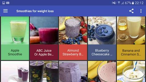 Smoothies for weight loss screenshot 9