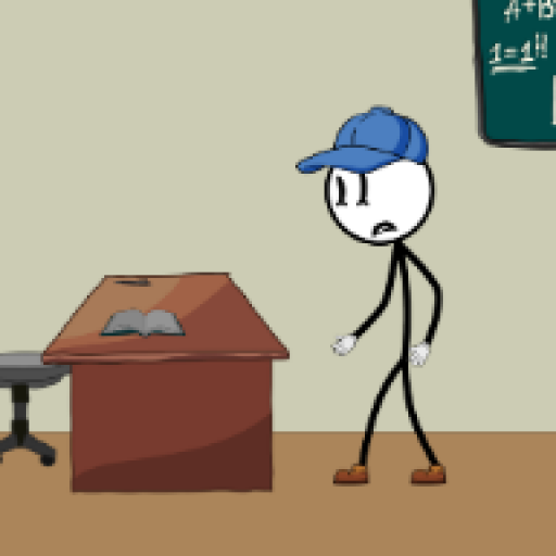 Stickman Funny School Escape icon