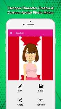 Cartoon Character Creator & Avatar Photo Maker 4 تصوير الشاشة