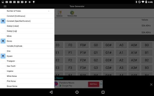 ToneGen Tone Generator Free screenshot 3