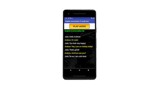 English conversation A1 audio text Free screenshot 3