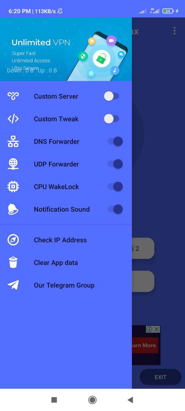 Techoragon VPN Max screenshot 2