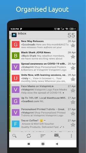 Inbox Plus : Emailing App screenshot 1