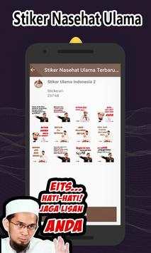 Stiker Nasehat Ulama Terbaru- WAstickerApps screenshot 3