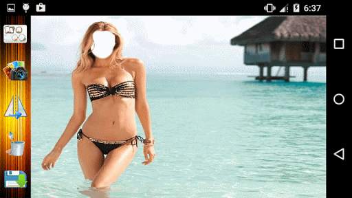الشاطئ فتاة صورة شخصية 5 تصوير الشاشة