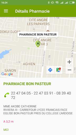 Pharmacy CI - Pharmacies de garde Côte d'Ivoire screenshot 6