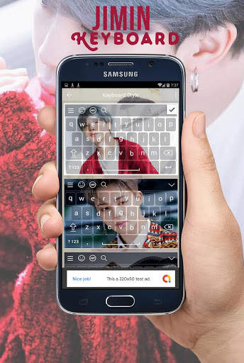 BTS Jimin Keyboard KPOP screenshot 3