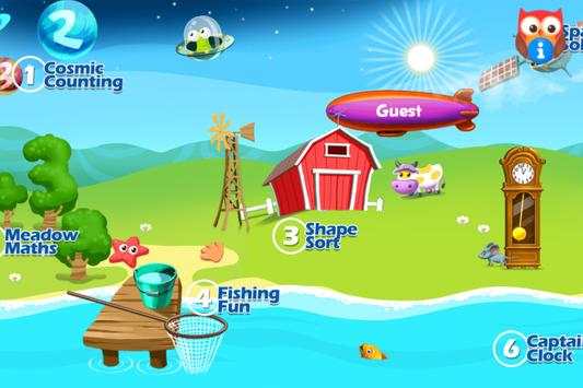 EduGuru Maths Kids 3–5 Free скриншот 1