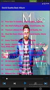 David Guetta Best Album 3 تصوير الشاشة