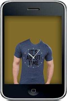 Man Tshirt Photo Editor Suit screenshot 3
