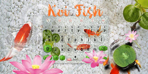 Koi Fish Keyboard Theme screenshot 5