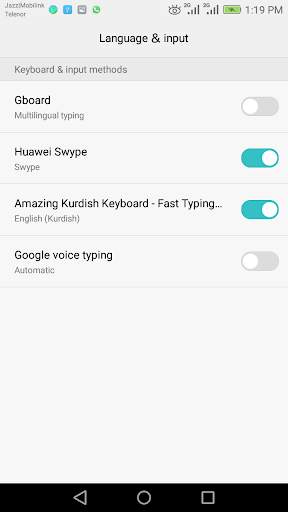Amazing Kurdish Keyboard - Fast Typing Board screenshot 2