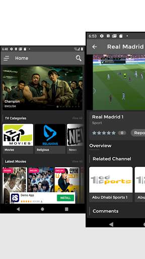 Live TV Online : Free Movies, TV Show & TV Series screenshot 1