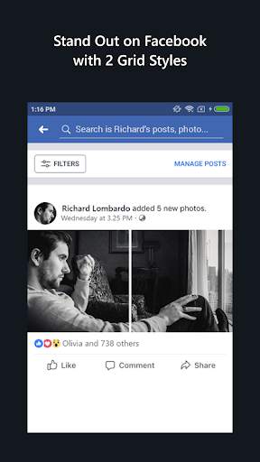 Grido for Facebook screenshot 5