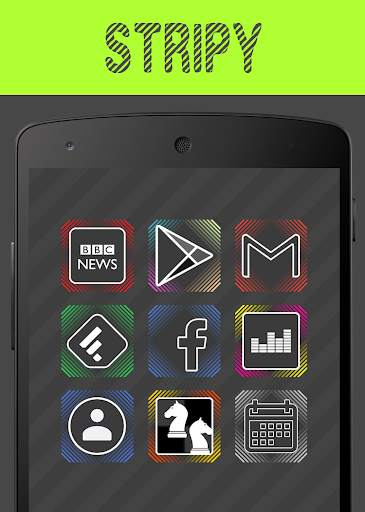 Stripy Icon Pack screenshot 2