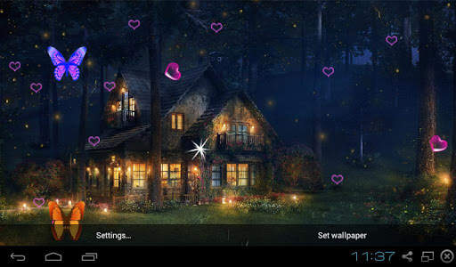 Firefly Live Wallpaper - Screen Lock, Sensor, Auto screenshot 7
