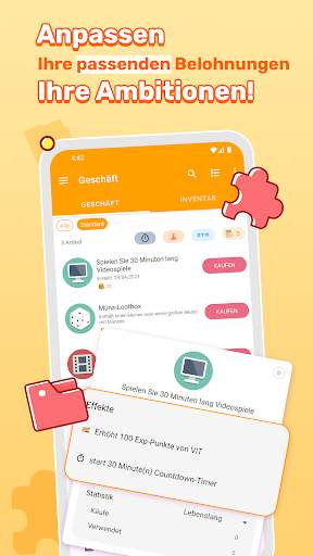 LifeUp Lite: Gamify-Aufgaben screenshot 3