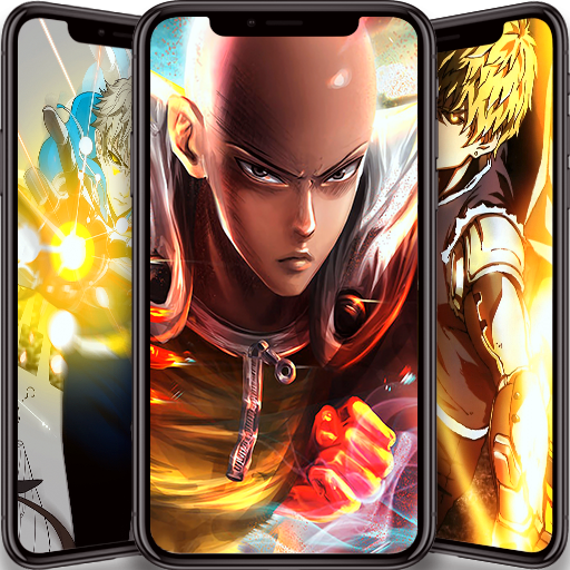One Saitama Punch Wallpaper man HD icon