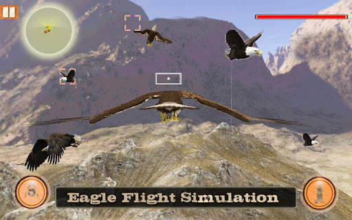 Eagle Bird sim Flight screenshot 5