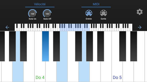 Clavier MIDI screenshot 1