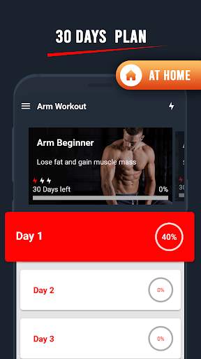 Arm Workout in 30 Days 2 تصوير الشاشة