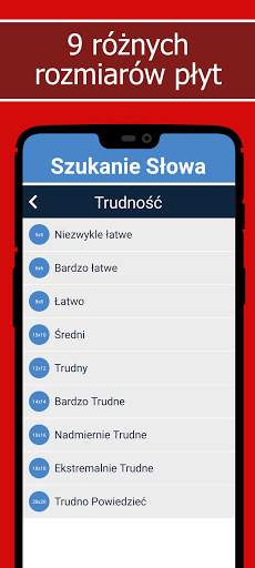 Szukanie słowa - darmowe gry słowne screenshot 2