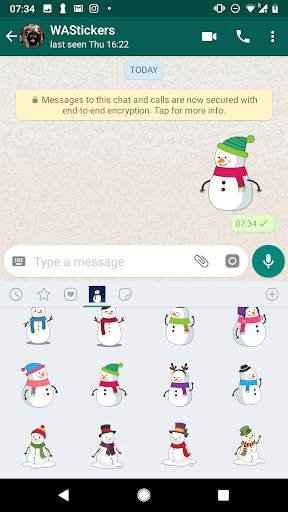 Christmas Stickers For Whatsapp - WAStickerApps screenshot 4