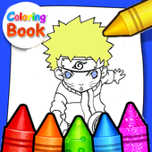 Coloring Narutto Ninja Anime icon