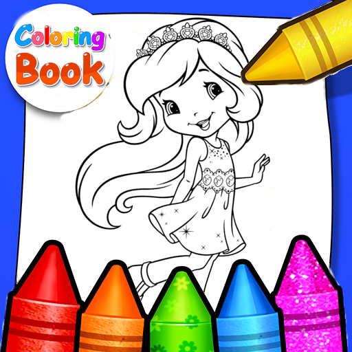 Coloring Strawberry Princess icon