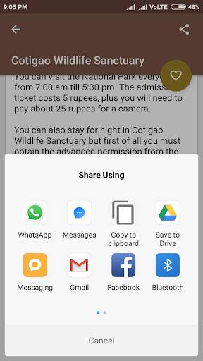 Goa Nearby - Goa Tourism / Tra screenshot 5