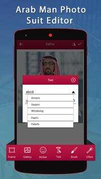Arab Man Photo Suit Editor screenshot 4