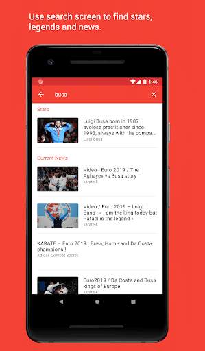 Karate Stars: news, biographies and videos screenshot 2
