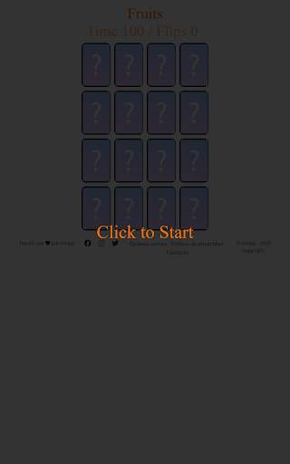 Memory Game - Fruits screenshot 9