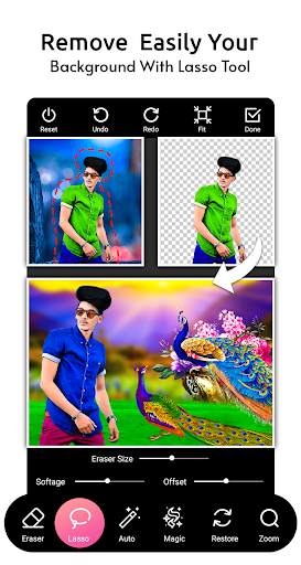 Peacock Photo Editor screenshot 2