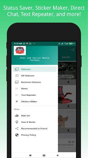 Chat and Social Media Toolbox screenshot 1