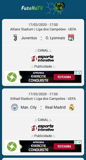 FuteNaTV - Futebol na TV - Seu guia de jogos screenshot 4