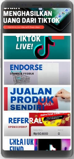 Guide Penghasilan Uang dari Karir TikT0k screenshot 2