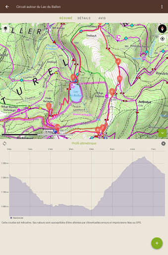 Visorando - GPS randonnée screenshot 14